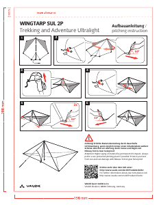 Handleiding Vaude Wingtarp Sul 2P Tent