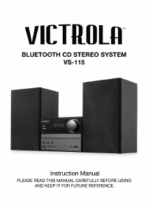 Manual Victrola VS-115 Stereo-set