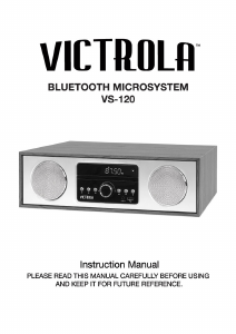 Manual Victrola VS-120 Stereo-set