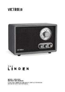 Manual Victrola VRS-5000 The Linden Radio
