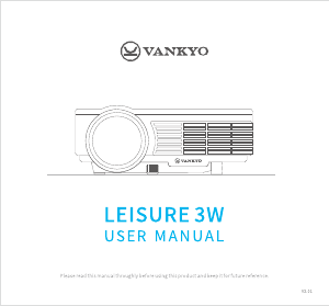 Manual Vankyo Leisure 3W Projector