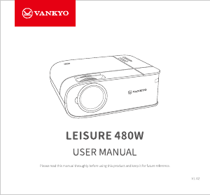 Manual Vankyo Leisure 480W Projector