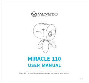 Handleiding Vankyo Miracle 110 Beamer