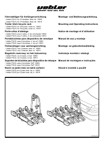 Bedienungsanleitung Uebler P22-S Fahrradträger