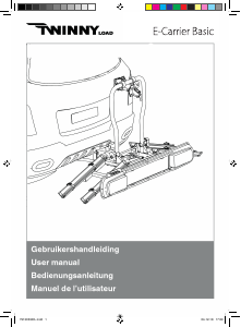 Manuale Twinny Load e-Carrier Basic Portabiciclette