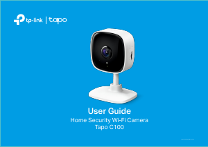 Handleiding TP-Link Tapo C100 IP camera