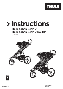 Manual Thule Urban Glide 2 Double Carrinho de bebé