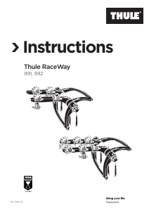 كتيب Thule RaceWay حاملة دراجة