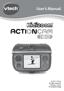Manual VTech Kidizoom Action Cam 180 Action Camera