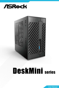Manual ASRock DeskMini 110 Desktop Computer
