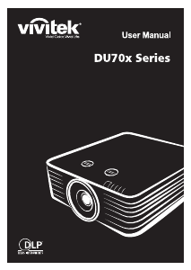 Manual Vivitek DU7098Z Projector