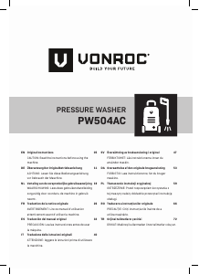 Manuale Vonroc PW504AC Idropulitrice