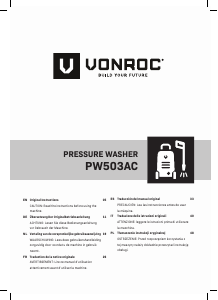 Manual Vonroc PW503AC Pressure Washer