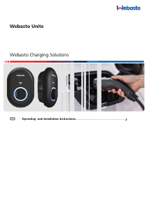 Manual Webasto Unite Charging Station