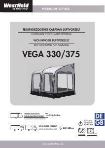 Bedienungsanleitung Westfield Vega 375 Zelt