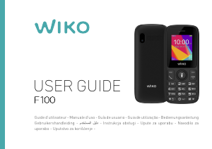 Mode d’emploi Wiko F100 Téléphone portable