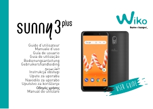 Manual Wiko Sunny 3 Plus Telefone celular