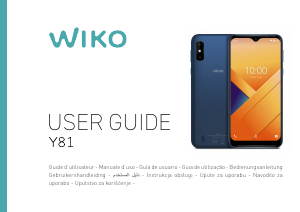 كتيب Wiko Y81 هاتف محمول