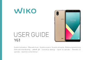 كتيب Wiko Y61 هاتف محمول