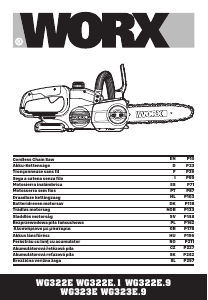 Manuale Worx WG322E.9 Motosega