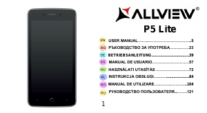 Handleiding Allview P5 Lite Mobiele telefoon