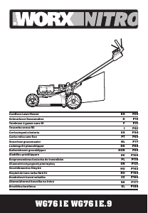 Manual Worx WG761E Mașină de tuns iarbă