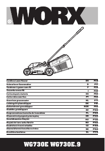 Manuale Worx WG730E Rasaerba