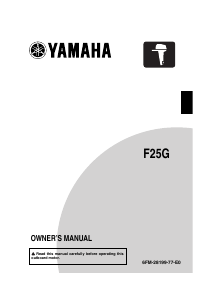 Handleiding Yamaha FT25 (2022) Buitenboordmotor