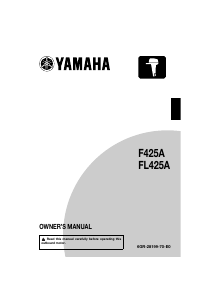 Manual Yamaha F425A (2018) Outboard Motor