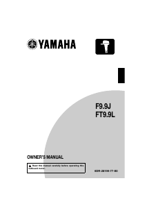 Handleiding Yamaha F9.9J (2022) Buitenboordmotor