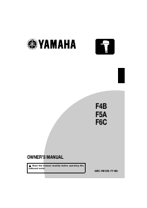 Handleiding Yamaha F6C (2022) Buitenboordmotor