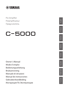 Manual Yamaha C-5000 Pre-amplifier