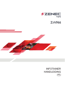 Handleiding Zenec Z-N966 Navigatiesysteem