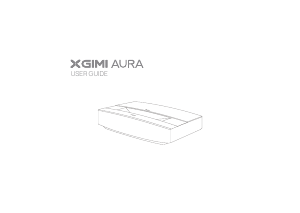 Manual XGIMI Aura Projector