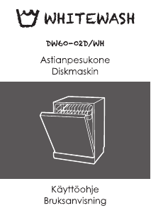Bruksanvisning WhiteWash DW60-02D/WH Diskmaskin