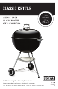 Manual Weber Classic Kettle Barbecue