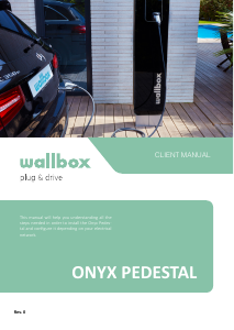 Manual Wallbox Onyx Pedestal Charging Station