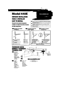 Bedienungsanleitung Chamberlain 440E Garagentoröffner