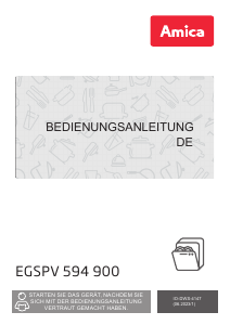 Bedienungsanleitung Amica EGSPV 594 900 Geschirrspüler