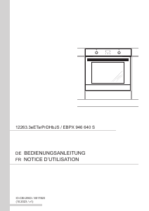 Bedienungsanleitung Amica EBPX 946 640 S Backofen