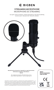 Mode d’emploi Bigben BB8617 Microphone