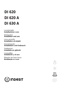 Bedienungsanleitung Indesit DI 620 Geschirrspüler