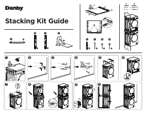 Manual Danby DLS024D1DSDB Stacking Kit