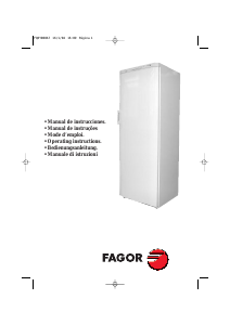 Manual de uso Fagor 1CFV-15E Congelador