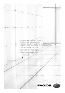 Manual de uso Fagor 1FFS-10R Frigorífico combinado