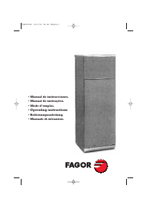 Mode d’emploi Fagor 1FFD-23 Réfrigérateur combiné