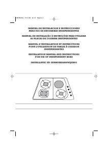 Mode d’emploi Fagor 2CFI-4GLDGN Table de cuisson