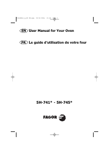 Mode d’emploi Fagor 5H-745N Four