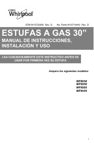 Manual de uso Whirlpool WF9950S Cocina