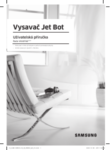 Manuál Samsung VR30T80313W Jet Bot Vysavač